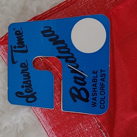 Vintg 80s Disney Bandana Scarf Woronowicz S River NJ RN16463 Mickey Mouse Hearts - Picture 8 of 8